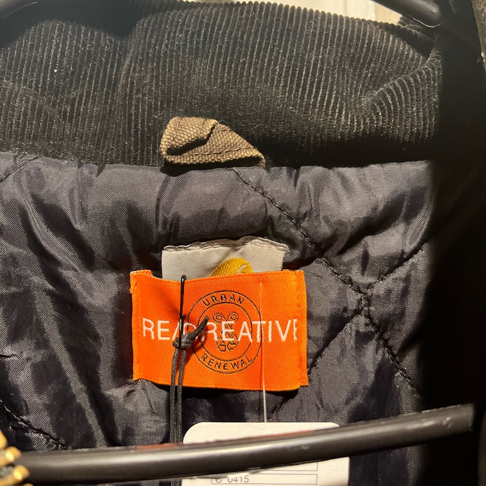 URBAN RENWAL CARHARTT Denim Patchwork Jacket - Picture 7 of 7